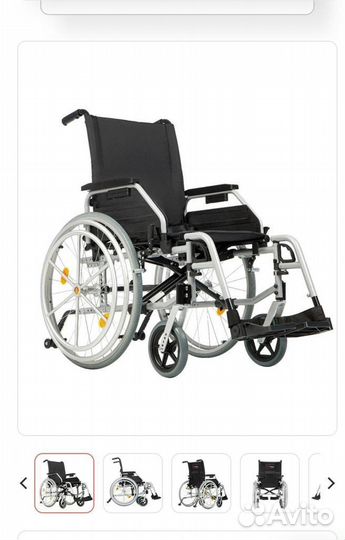 Инвалидная коляска новая