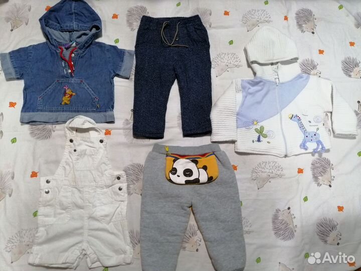 Вещи пакетом на мальчика 80 размер