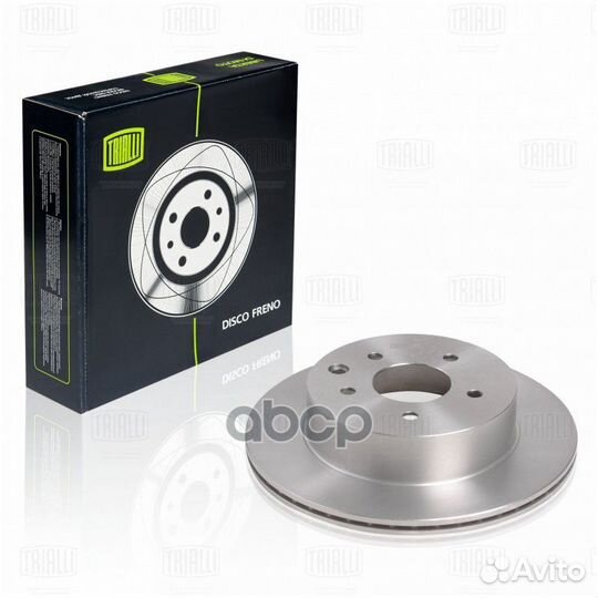 Диск тормозной зад DF140117 Trialli