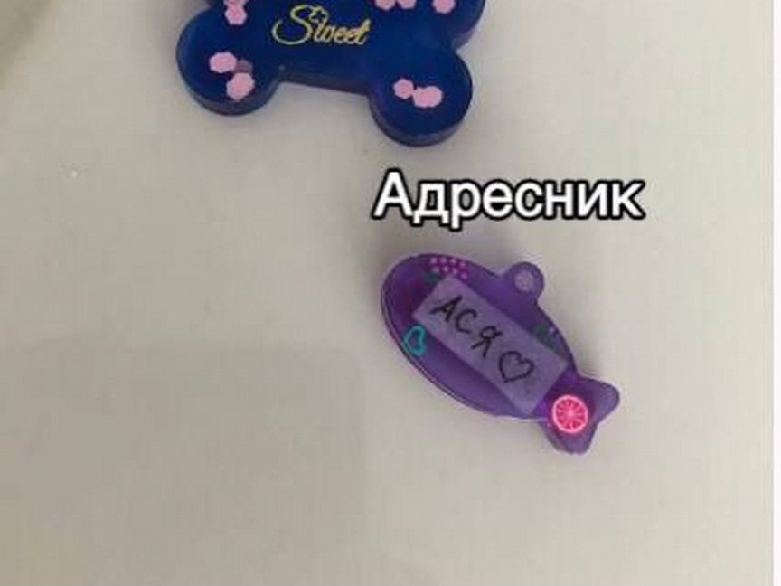 Адресник для животных