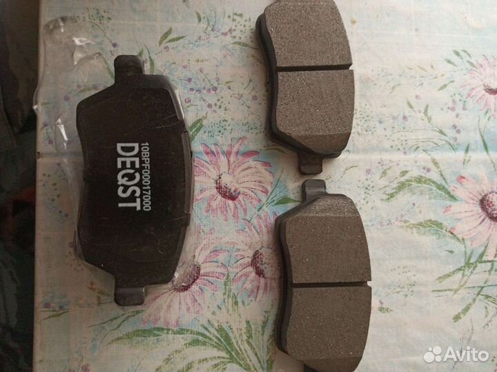 Колодки тормозные передние 10BPF00017000 renault