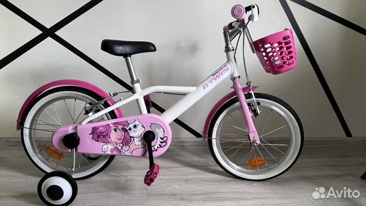 Decathlon велосипед docto для девочки 16