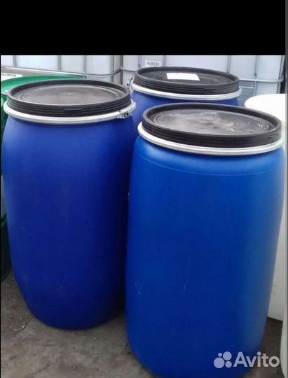 Бочки пластиковые