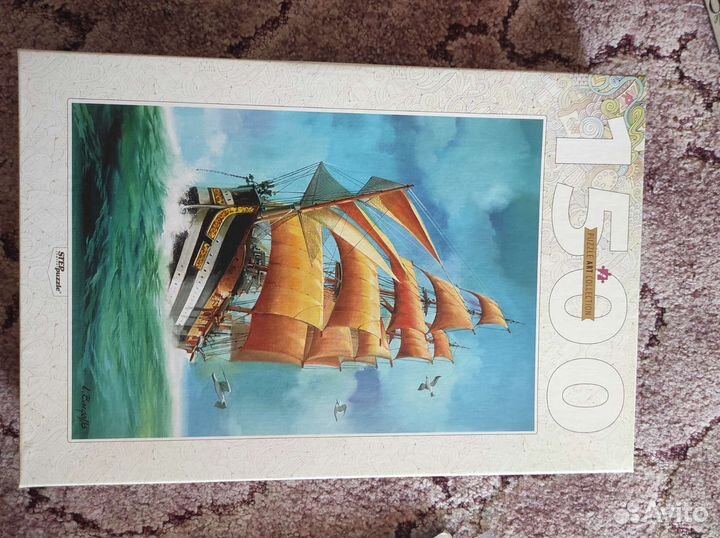 Пазл мозаика, 3 вида, 560; 1500