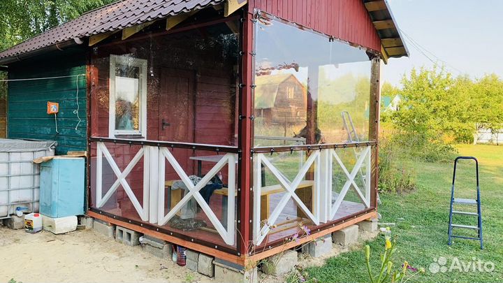 Мягкие окна (шторы) для беседок, террас, веранд