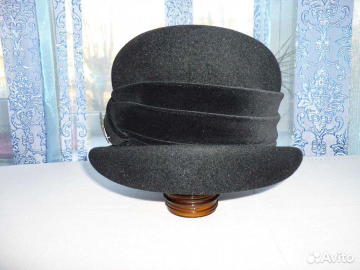 Шляпа фетровая женская