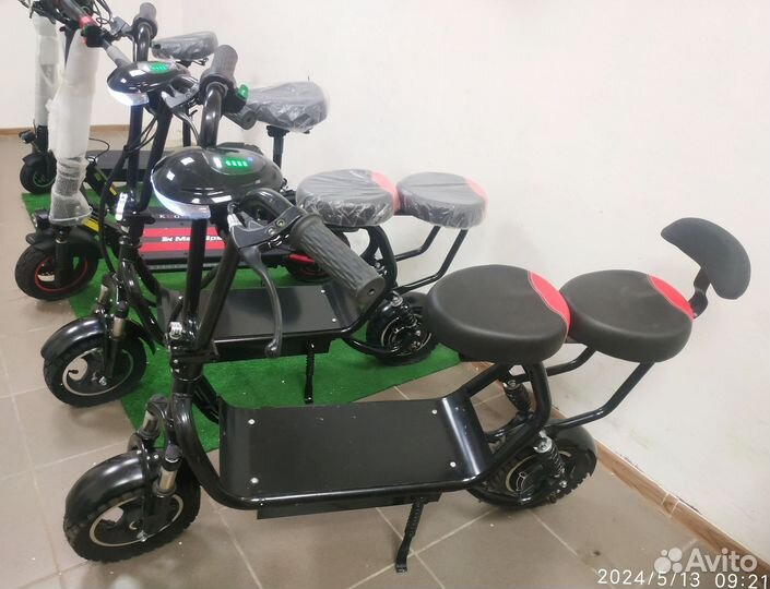 Электросамокат двухместный 48 V / 500 W