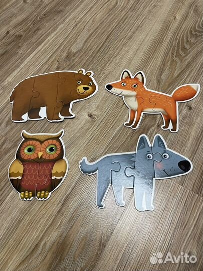 Пазлы Харди Гарди 3+