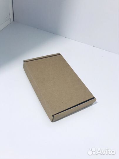Картонная самосборная крафт коробка