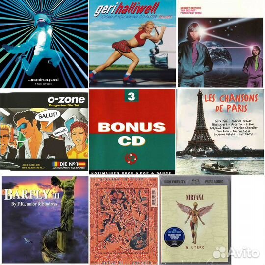 CD DVD Jazz / Rock / Pop / Made in Europe 2 ч