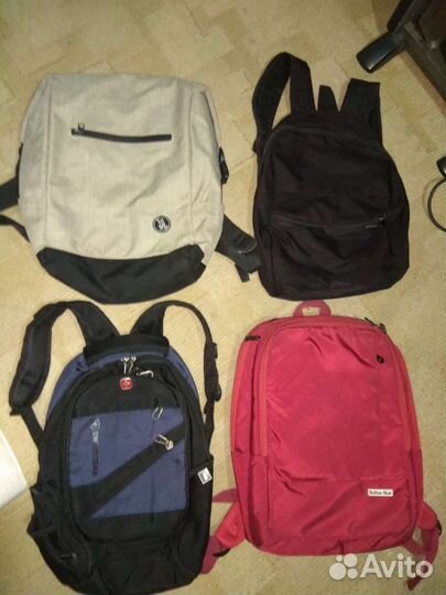 Рюкзаки городские и спортивные/туристические