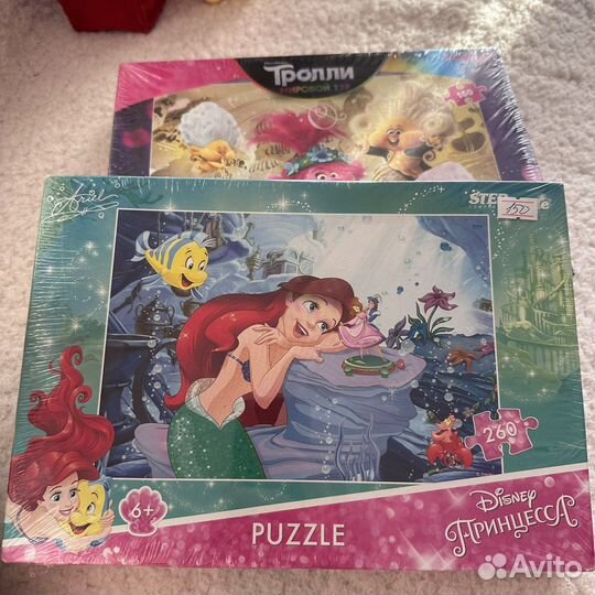 Пазл новые, в упаковке