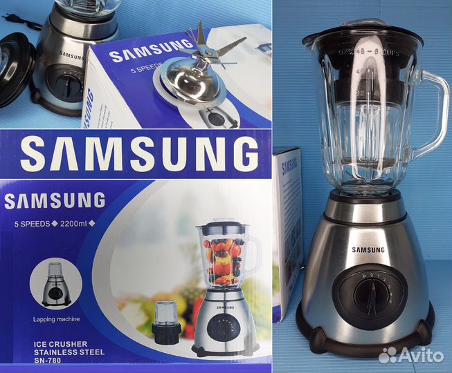 Стационарный блендер Samsung 2900вт 2литра