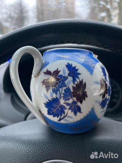 Молочник СССР цветы пфз 1955 год