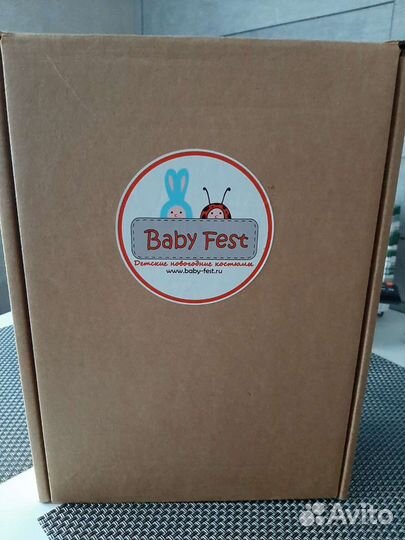 Новогодний костюм для мальчика зайчика