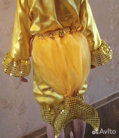 Костюм золотая рыбка