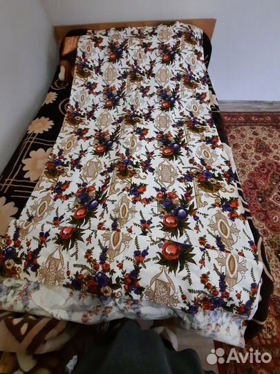 Шторы СССР новые и б/у + портьерная ткань