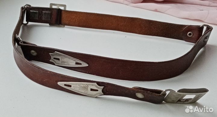 Ремни кожаные винтаж СССР