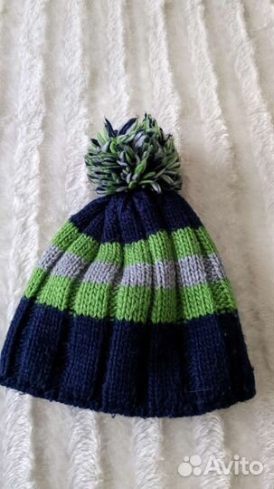 Утепленная шапка для мальчика 54 56