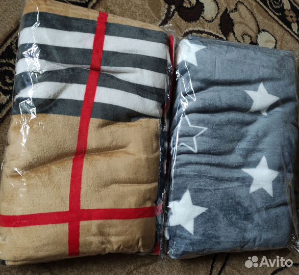 Новые пледы 200*220