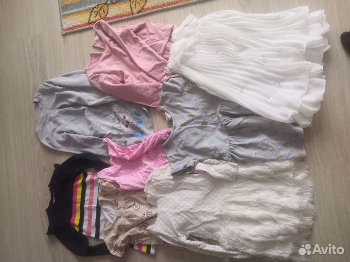 Пакет вещей на девочку 98-110