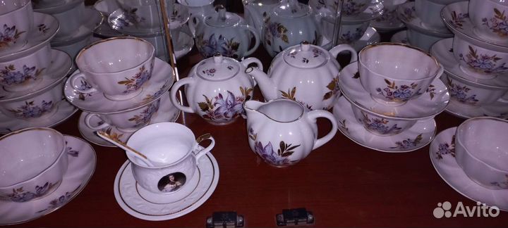 Чайный сервиз лфз золотая осень