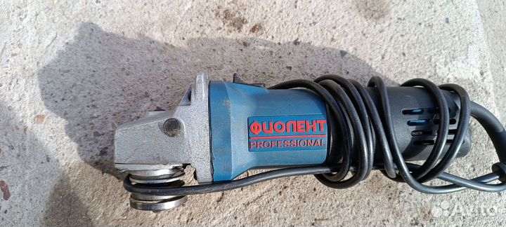 Ушм болгарка 125 на запчасти фиолент