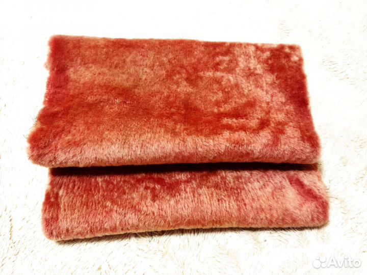 Мех натуральный овчина куски шкура для рукоделия