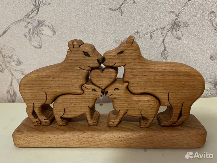 Семейный пазл капибары