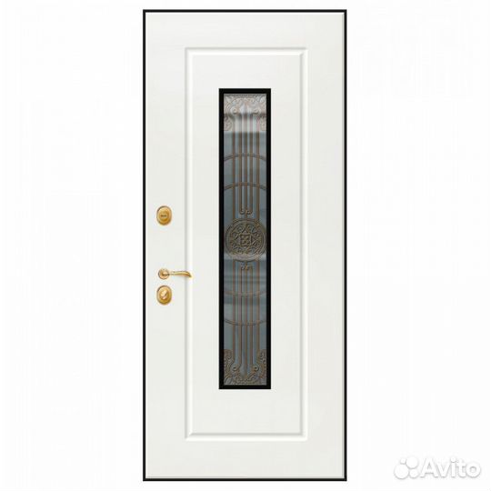 Дверь входная двустворчатая