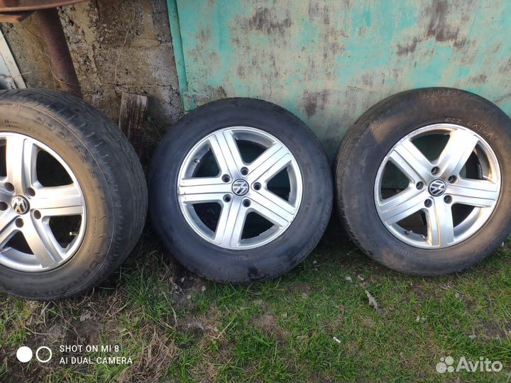 Литые диски фольксваген таурег с резиной