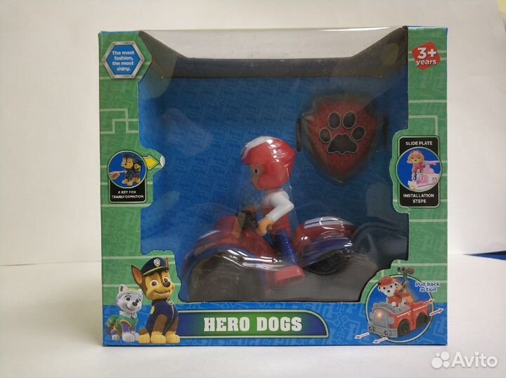 Щенячий патруль Райдер на квадроцикле