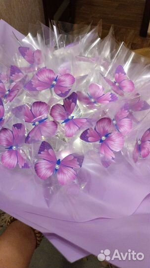 Букет из бабочек на заказ