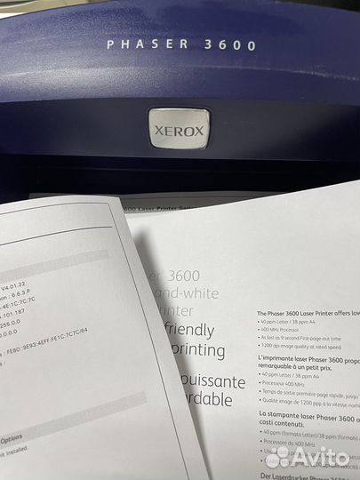 Принтер Xerox 3600