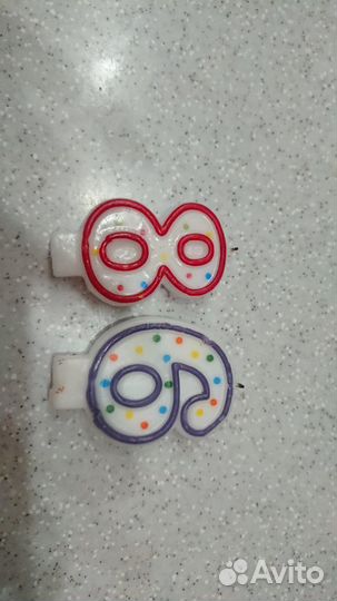 Свеча цифра