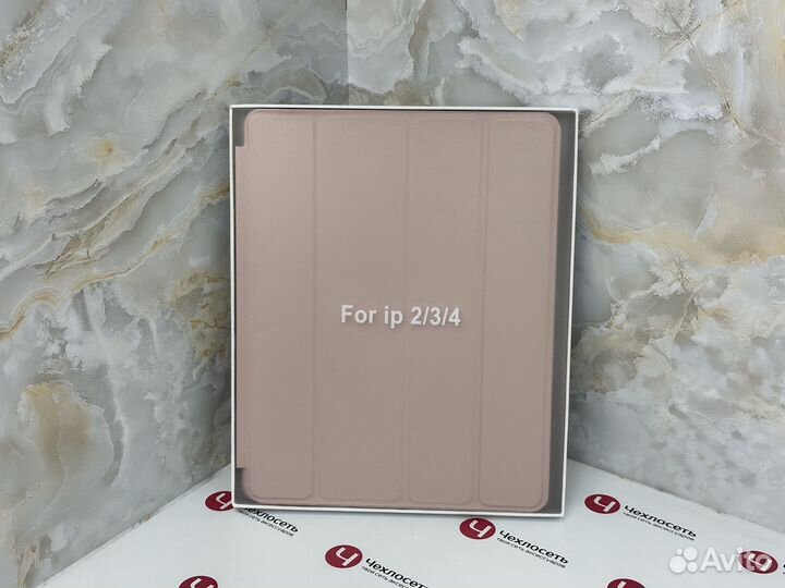 Чехол для iPad 2 / 3 / 4 Apple Smart Case розовый