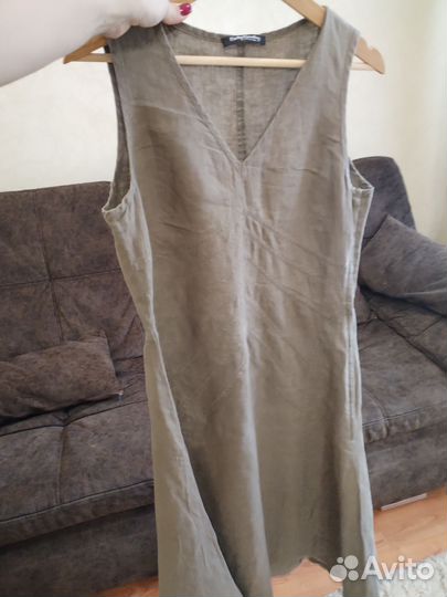 Льняной сарафан