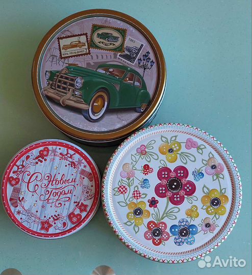 Металлические коробки