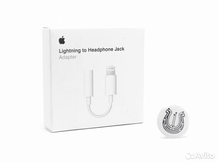 Адаптер Apple Lightning - mini jack 3.5