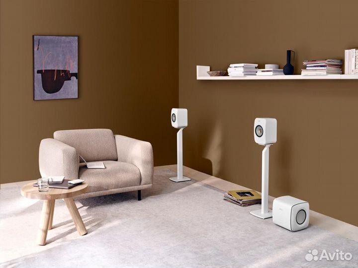 Полочная акустика KEF LSX II Mineral White