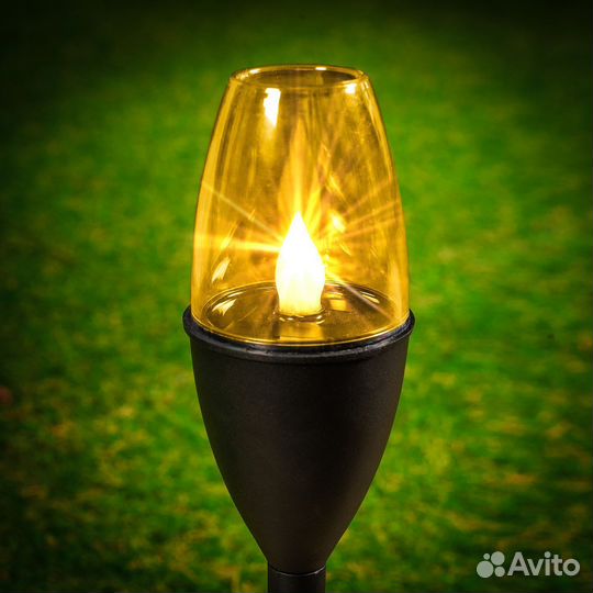 Садовый светильники на солнечной батарее 12шт