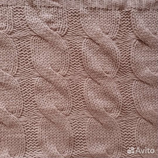 Плед вязаный