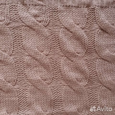 Плед вязаный