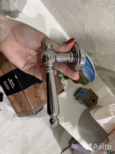 Новая дверная ручка Palidore A412PC-хром