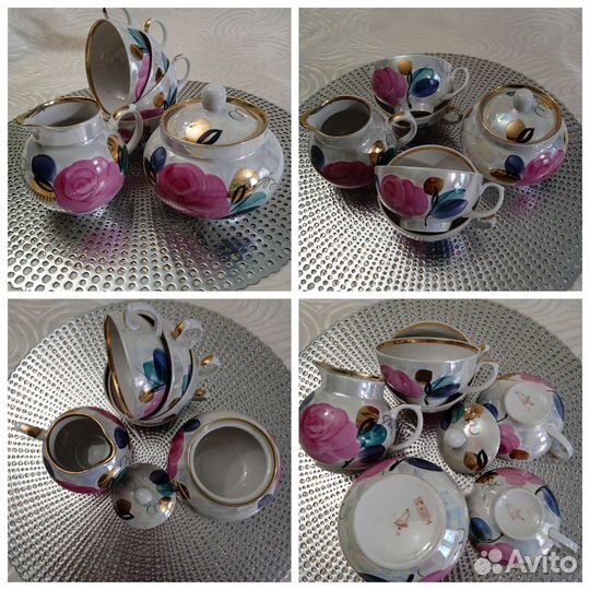 Сервиз чайный и кофейные -отдельные предметы