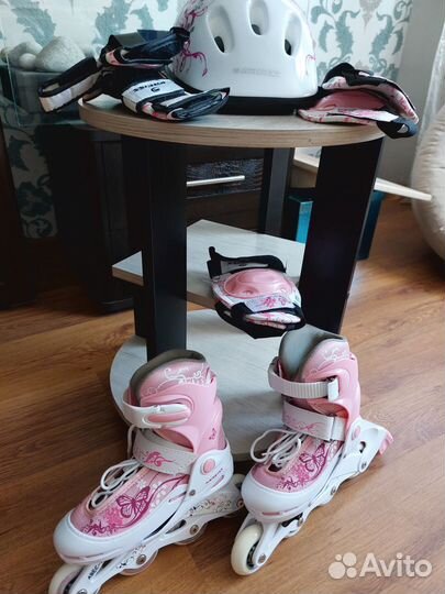 Роликовые коньки детские новые раздвижные