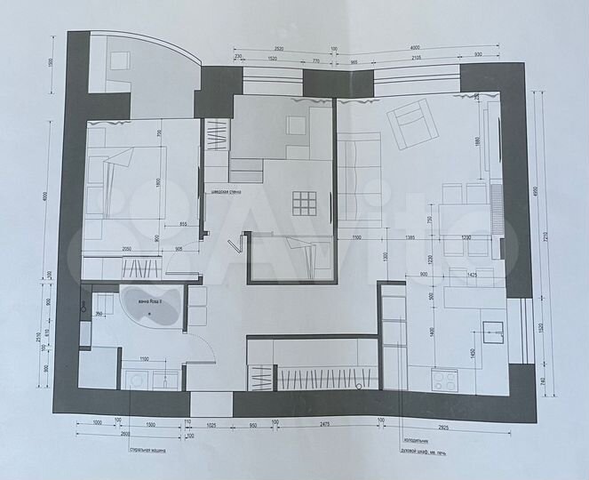 3-к. квартира, 75 м², 11/14 эт.