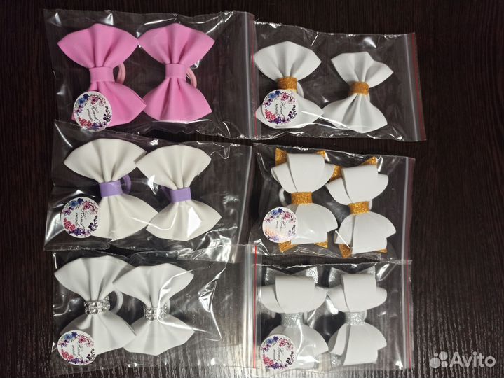 Бантики ручной работы банты для девочек