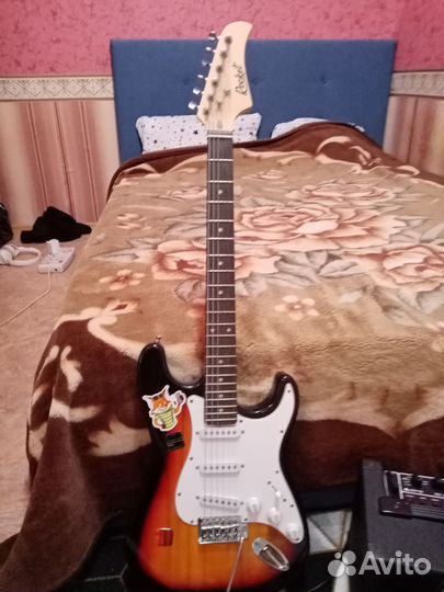 Электро гитара и комбик