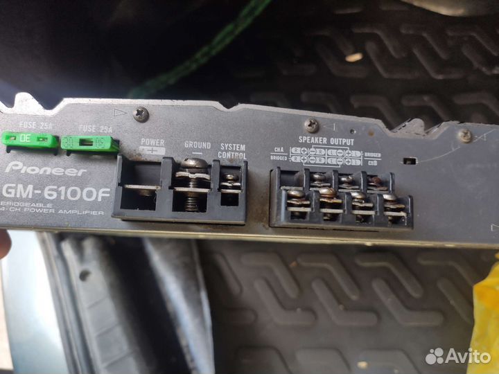 Усилитель pioneer 6 канальный
